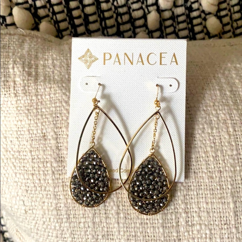 PANACEA // Pear Drop Earrings